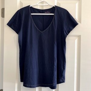 Lilly Pulitzer Navy Blue Top